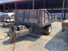 Homemade Single Axle Dump Wagon