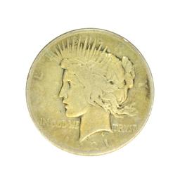 1921 Peace Silver Dollar Coin
