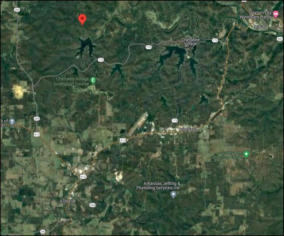 Arkansas Fulton County Rare Triple Lot in Cherokee Village! Great Recreation! Low Monthly Payments!