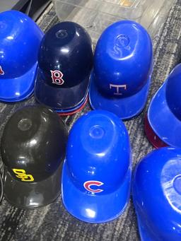 22- miniature baseball helmets