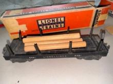 Lionel trains, 3461X automatic lumber car