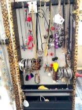 4 foot tall mirror with hidden jewelry box