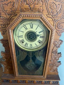vintage clock. (upstairs)
