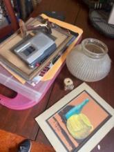 lot of assorted knickknacks frames and more