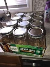 12- mason jars -Laskey