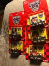 5- Racing Champions Nascar stock cars 1/64 scale