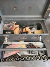 18 inch Craftsman toolbox with contents.