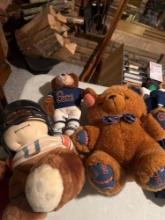 3 Chicago Bears stuff bear toys