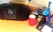 Sony radio tapes and more kitchen