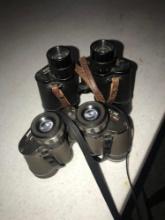 2- pair of binoculars