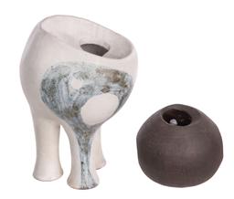 Earl J. Hooks (American, 1927-2005) Ceramic Sculptures