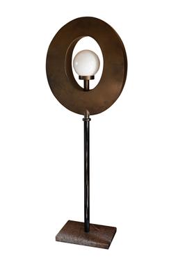 Kenneth Nelson (American, 1932-2022) 'Elliptical Illumination #2' Sculptural Lamp