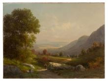 Attributed to Hudson River School (American, 19th Century) Oil on Canvas