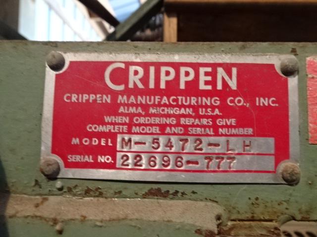 CRIPPEN M-5472 COMMERCIAL GRAIN CLEANER