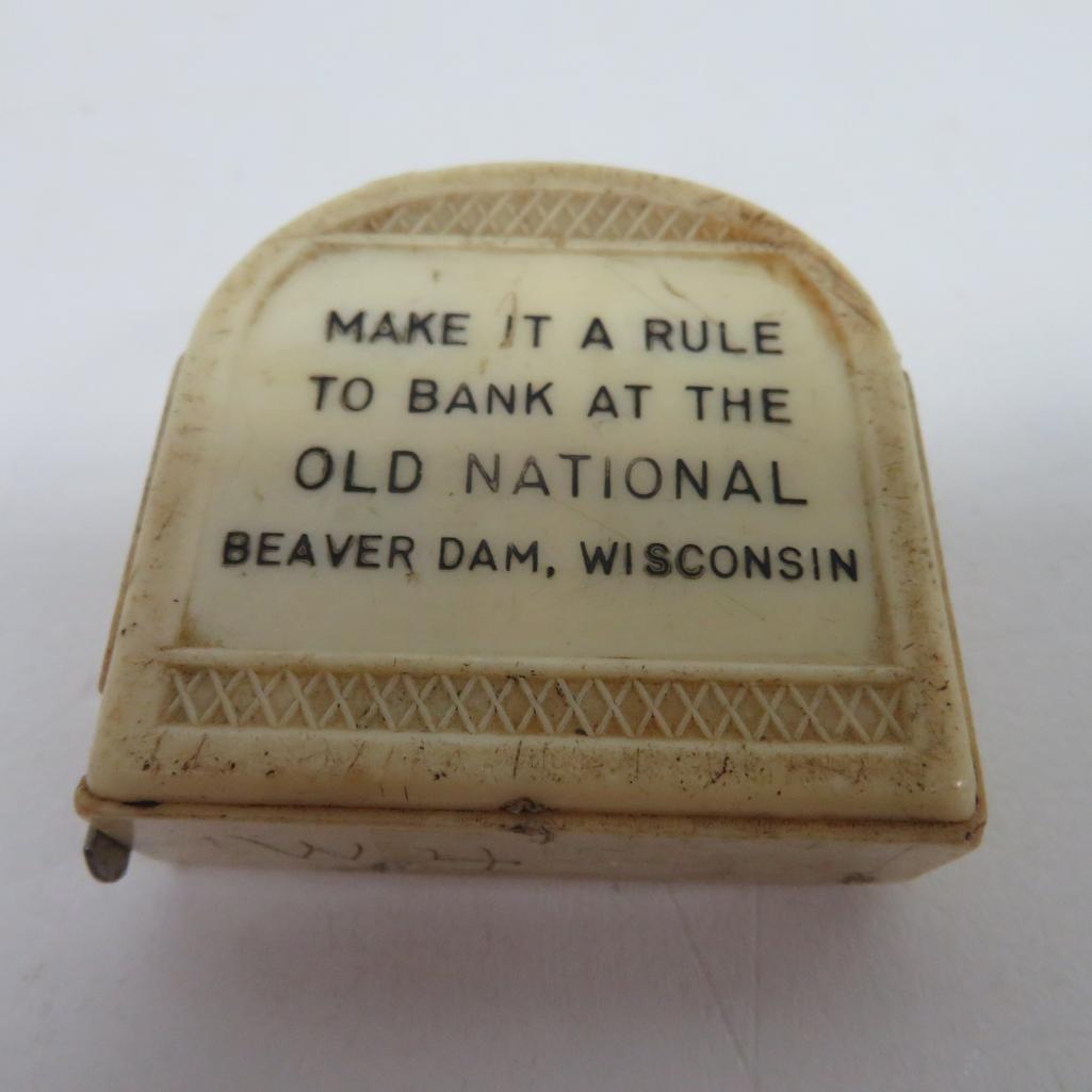 Beaver Dam and Horicon bank advertising items