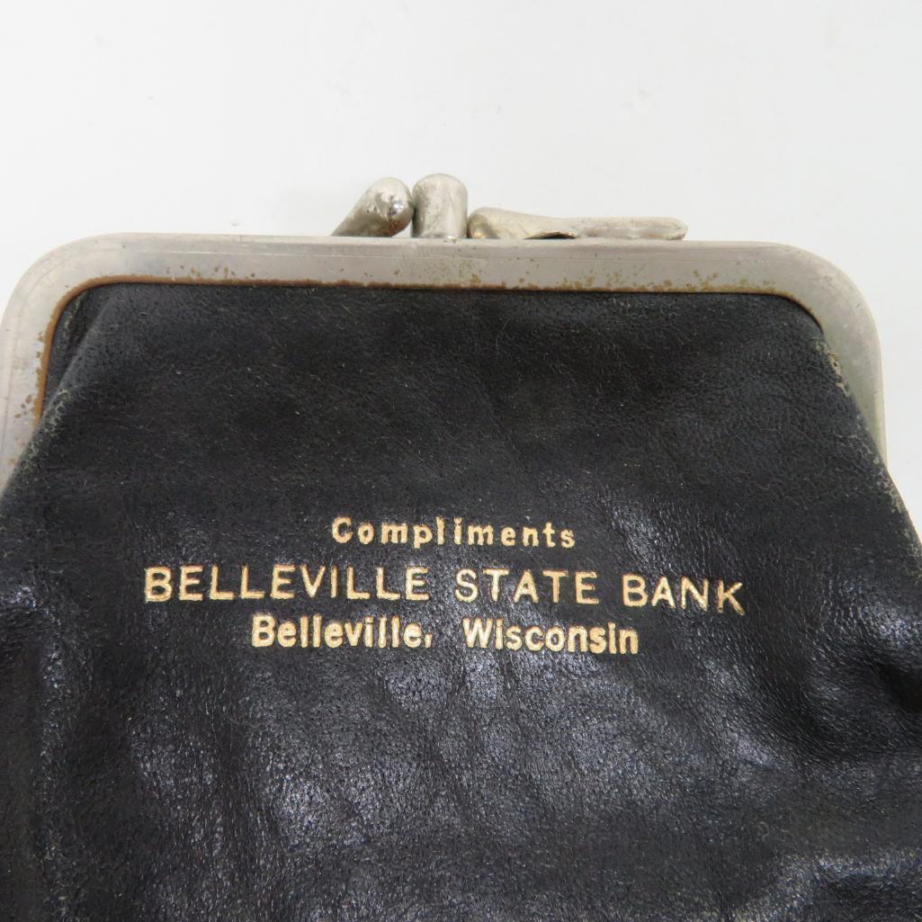 Four Bank wallets from Wisconsin
