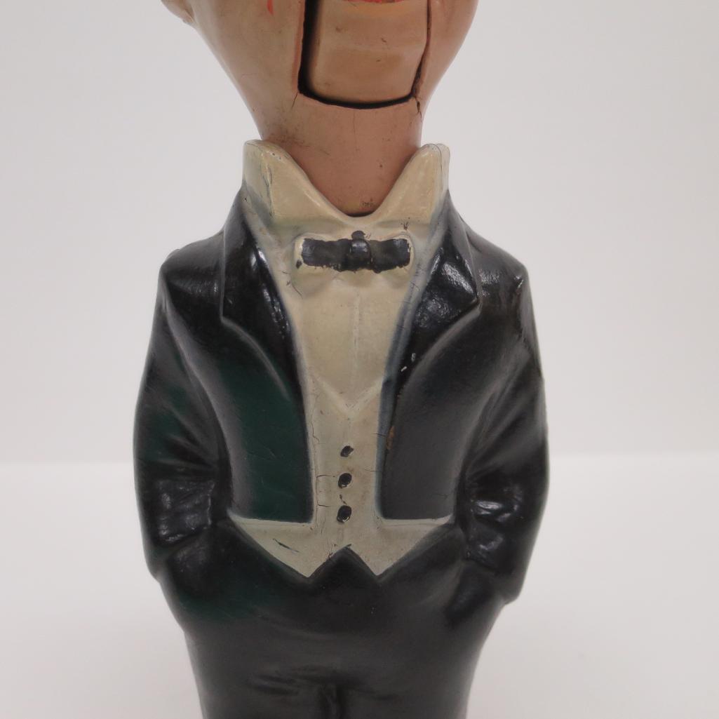 Composition Charlie McCarthy Ventriloquist Style Doll