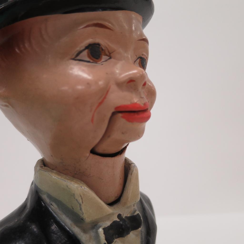 Composition Charlie McCarthy Ventriloquist Style Doll