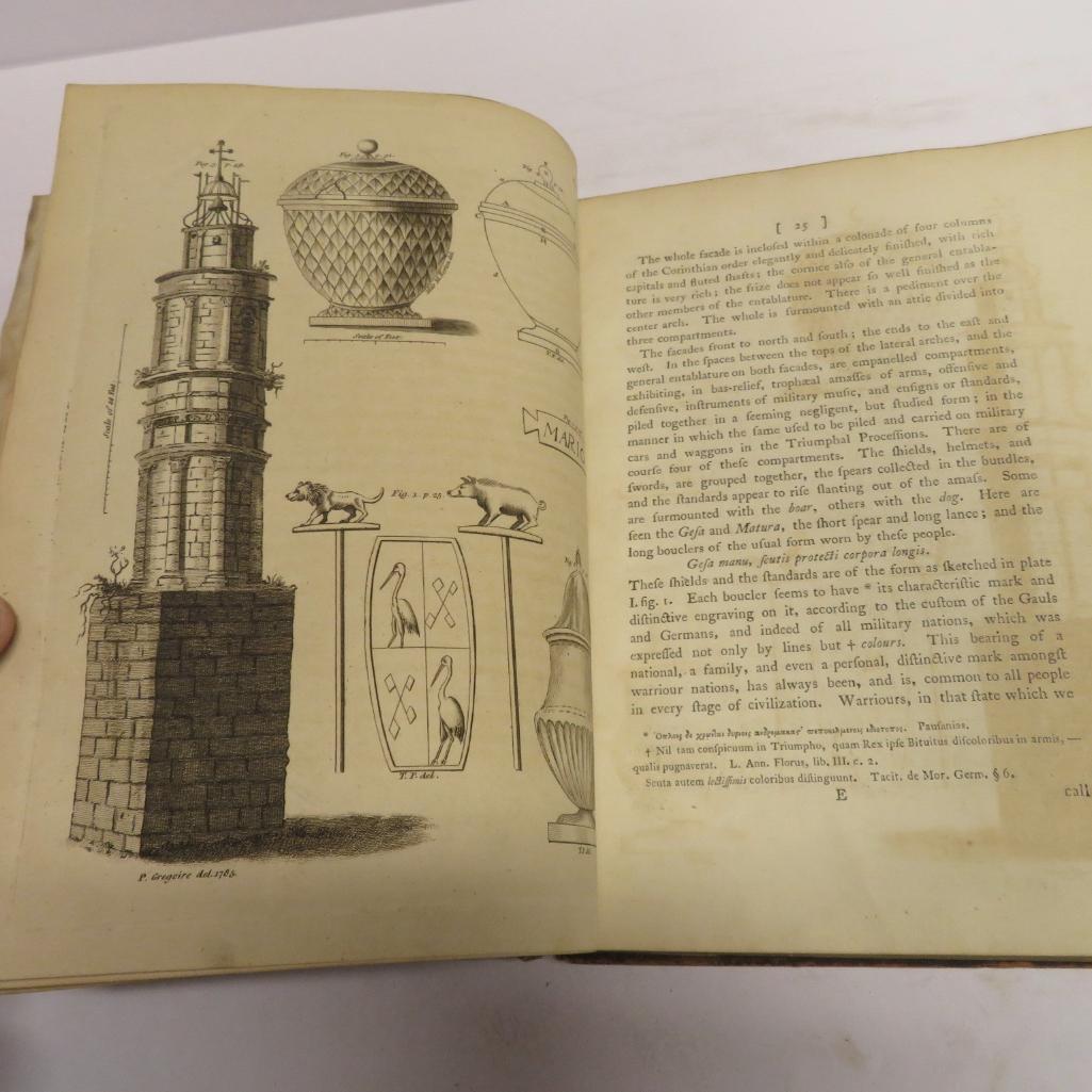 1788 Notices and Descriptions of Antiquities of the Provincia Romana of Gaul by Govenor Pownall
