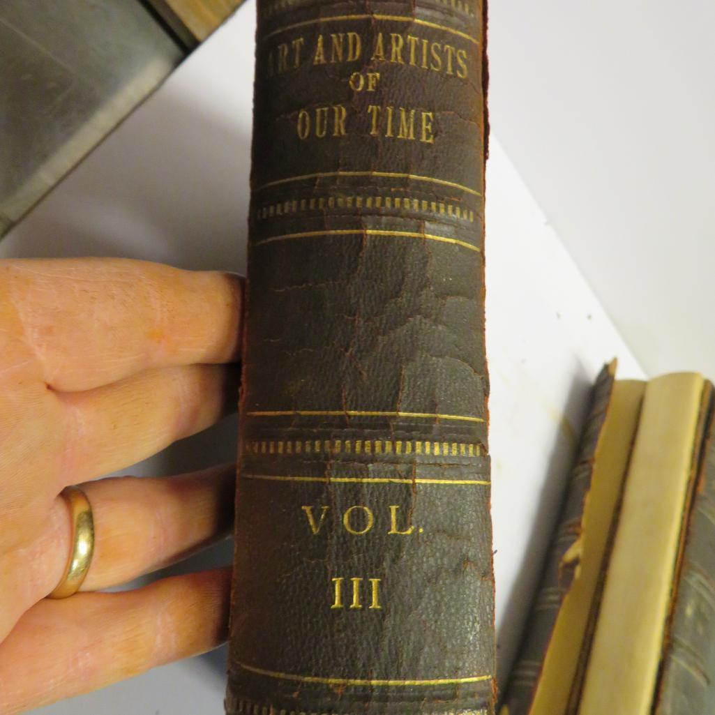 1888 Art and Artist of Our Time, Vol 1-3, Clarence Cook