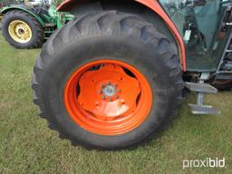 Kubota M9000 MFWD Tractor, s/n 53945: C/A, Utility Special, Front Weights