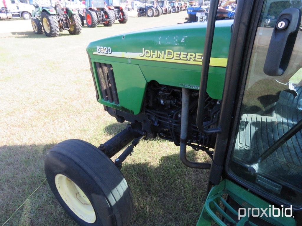 John Deere 5320 Tractor, s/n LV5320P336357: Cab, 2wd, Power Reverser, 3PH,