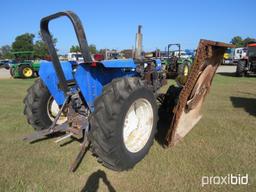 New Holland 6610 Tractor, s/n 366242M: 2wd, Alamo Side Mower, 3PH, PTO, 2 H