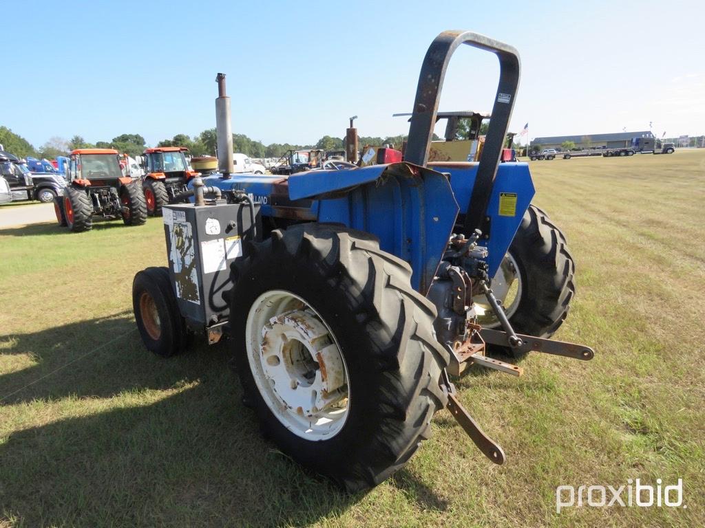 New Holland 6610 Tractor, s/n 366242M: 2wd, Alamo Side Mower, 3PH, PTO, 2 H