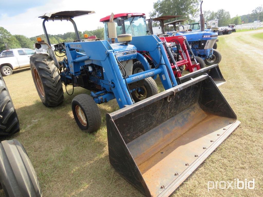 Ford 5610 Tractor, s/n BC83680: 2wd, Diesel, Canopy