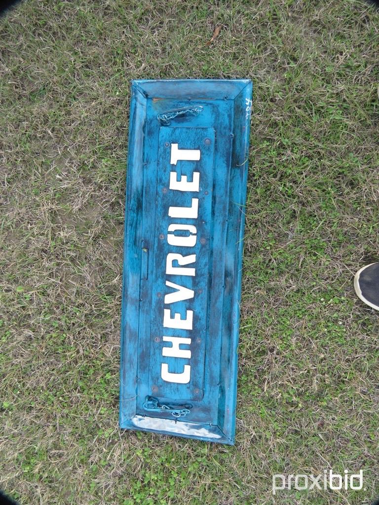 Chevy Tailgate Wall Hanging