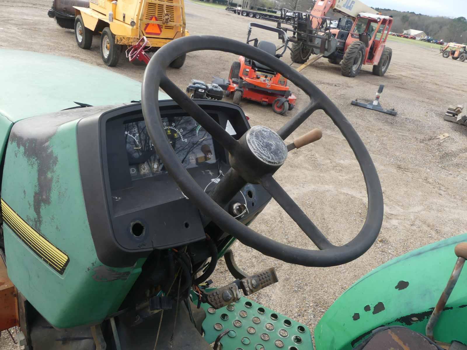 John Deere 5400 Tractor, s/n LV5400E541739: 2wd, Rollbar, Meter Shows 2564