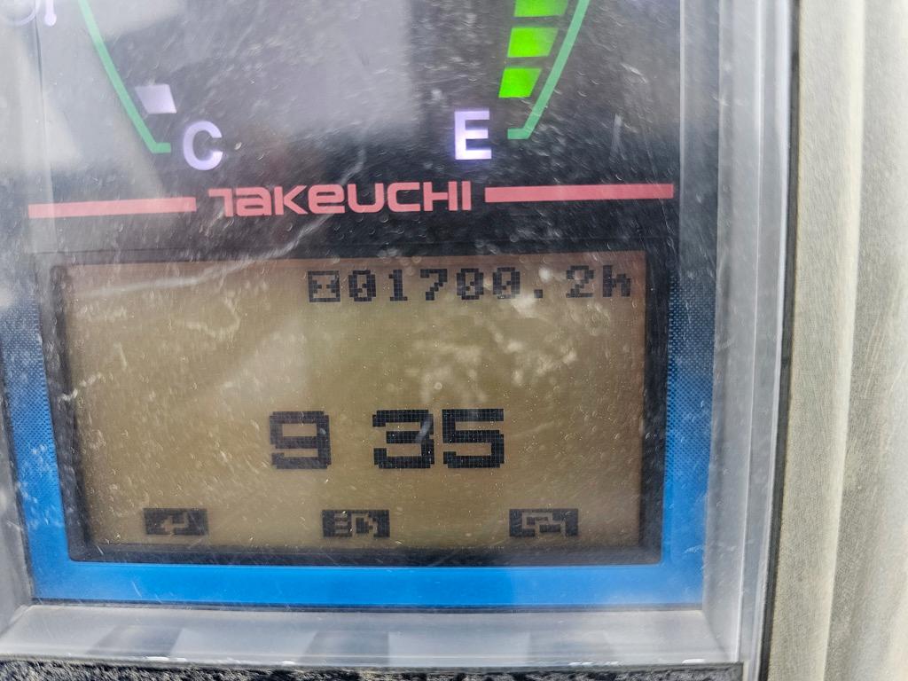 Takeuchi TB216 Mini Excavator, s/n 216101718