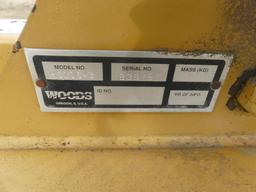 Woods HS106-3 3PH Hydraulic Side Mower, s/n 839753