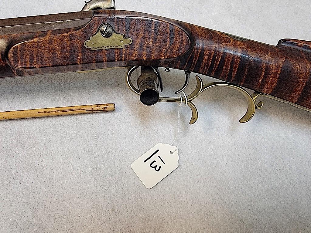 KENTUCKY RIFLE HALF STOCK, MADE BY DON KING, PERCUSSION, APPROXIMATELY 50 C