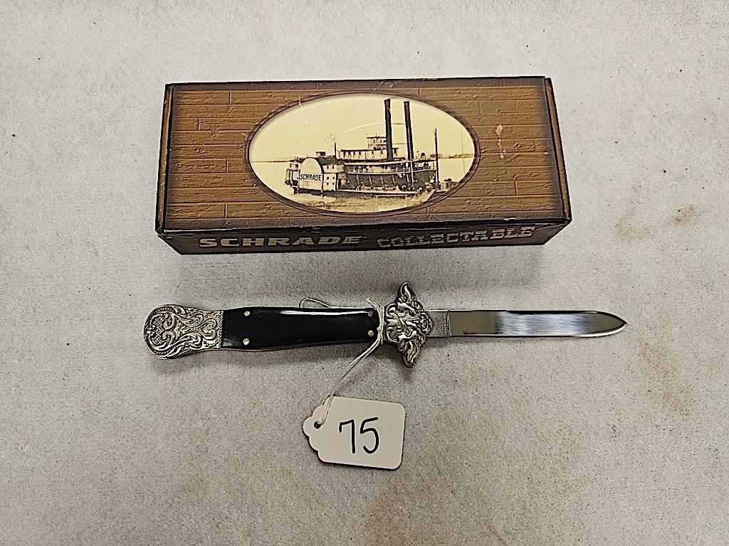 SCHRADE CLASSIC 1 BLADE POCKET KNIFE, IN ORIGINAL BOX
