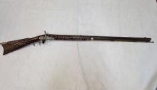 KENTUCKY RIFLE HALF STOCK, MADE BY DON KING, PURCUSSION, APPROXIMATELY 50 C