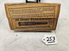 WINCHESTER 30 CAL ARMY FULL PATCH AMMO FOR KRAG AND WINCHESTER 95 MODEL
