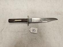 CORSAN DENTON BURDEKIN AND CO SHEATH KNIFE BONE HANLDE