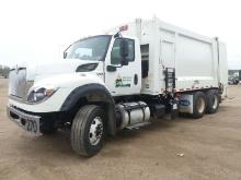 2021 International HV613 Garbage Truck, s/n 3HAESTZTXML828043: T/A, Diesel