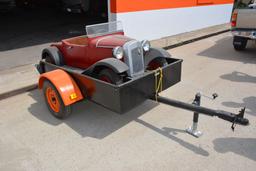 Homemade Trailer, 4ft X 6ft W/ Drop Down Tailgate, Used For Kiddie Car In L