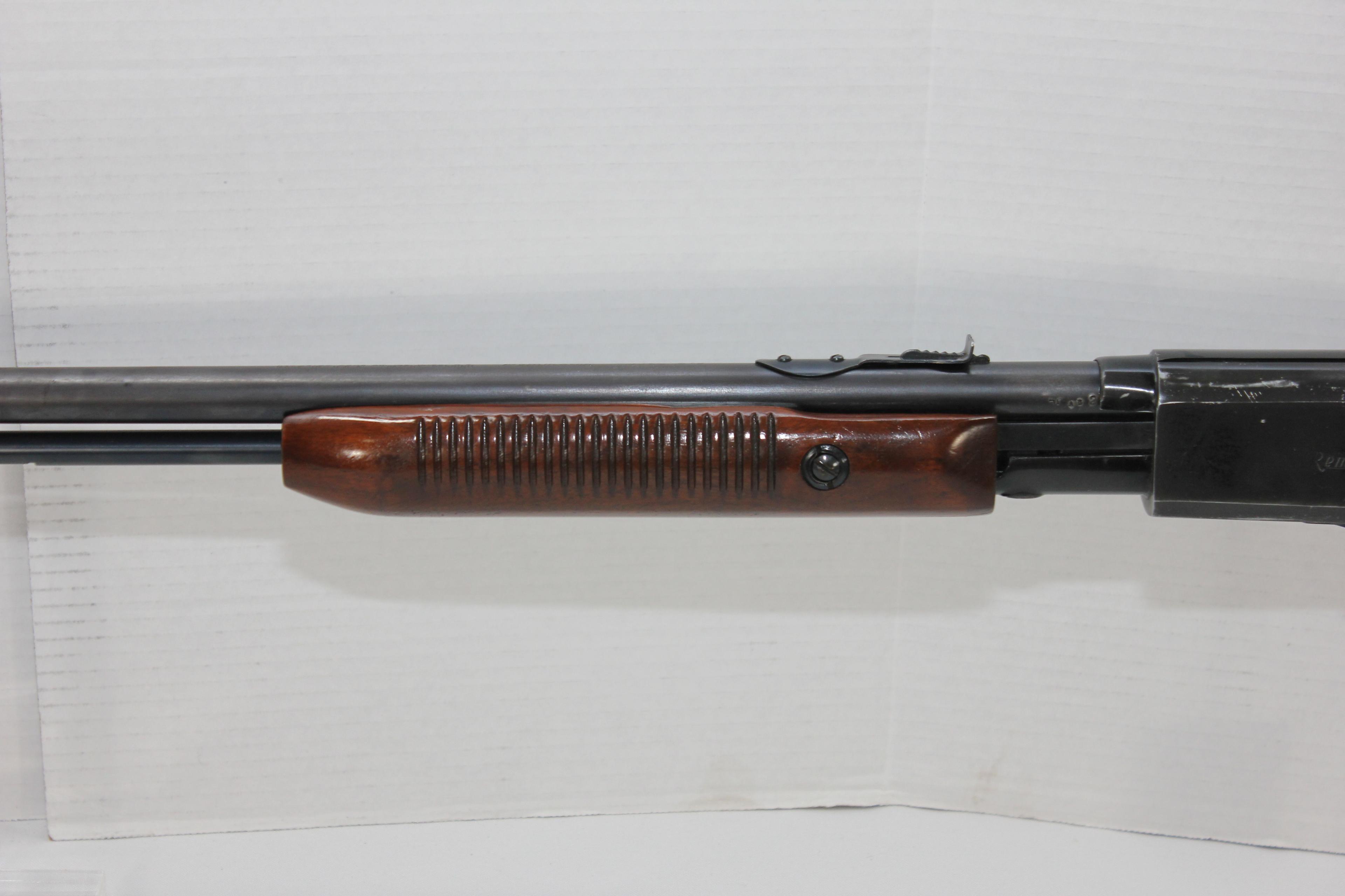 Remington Model 572 Fieldmaster .22 S/L/LR Tube Fed Pump Action Rifle; SN N/A