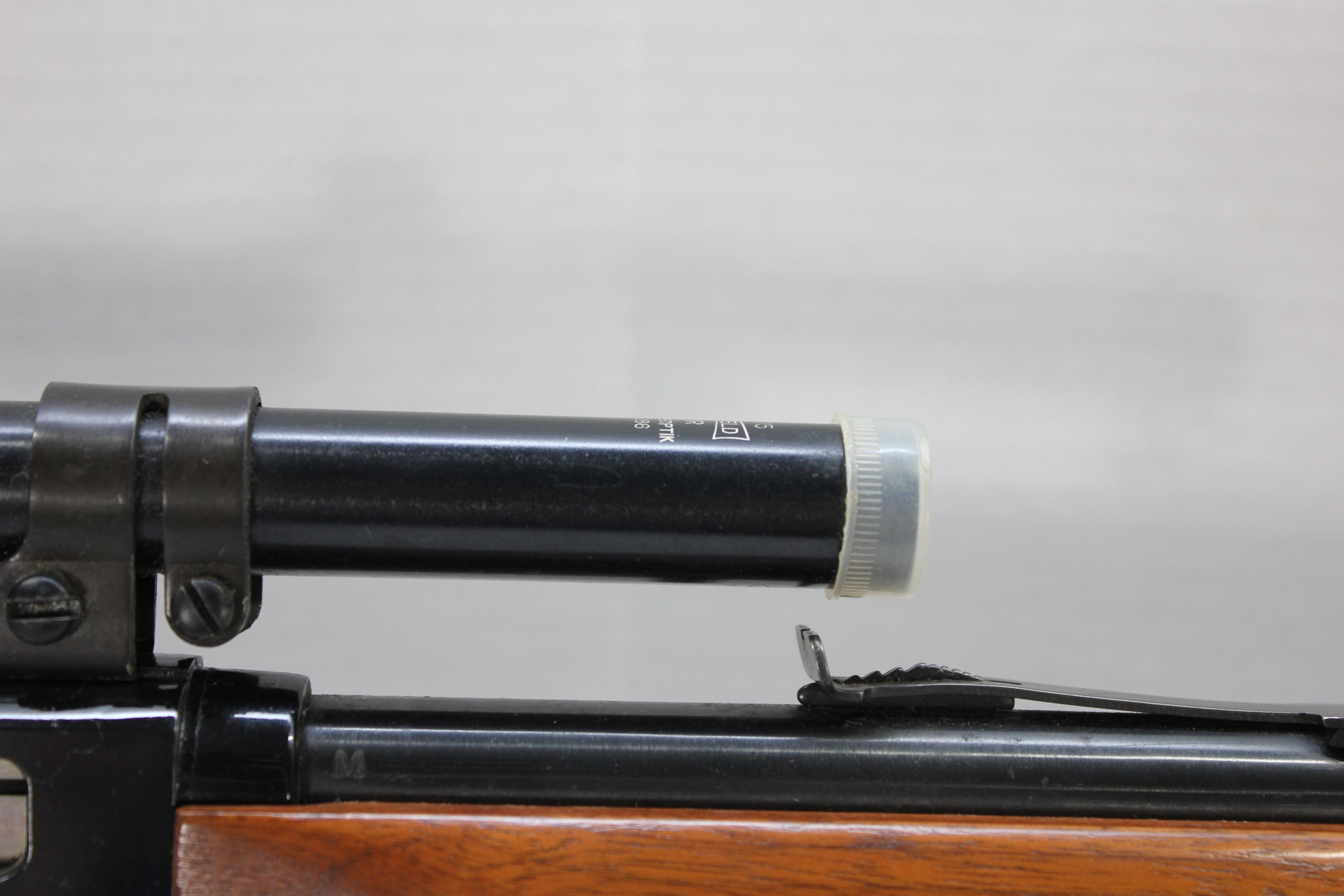 Kodiak Model 260 .22 Win. Mag. Cal. Semi-Automatic Tube Fed Rifle w/Vintage Lisenfield 3x6x15 Scope;