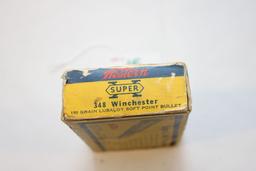 Vintage Winchester Western .348 Win. Cal. 150 Gr. SP.; 20 Rds.; Some Reloads