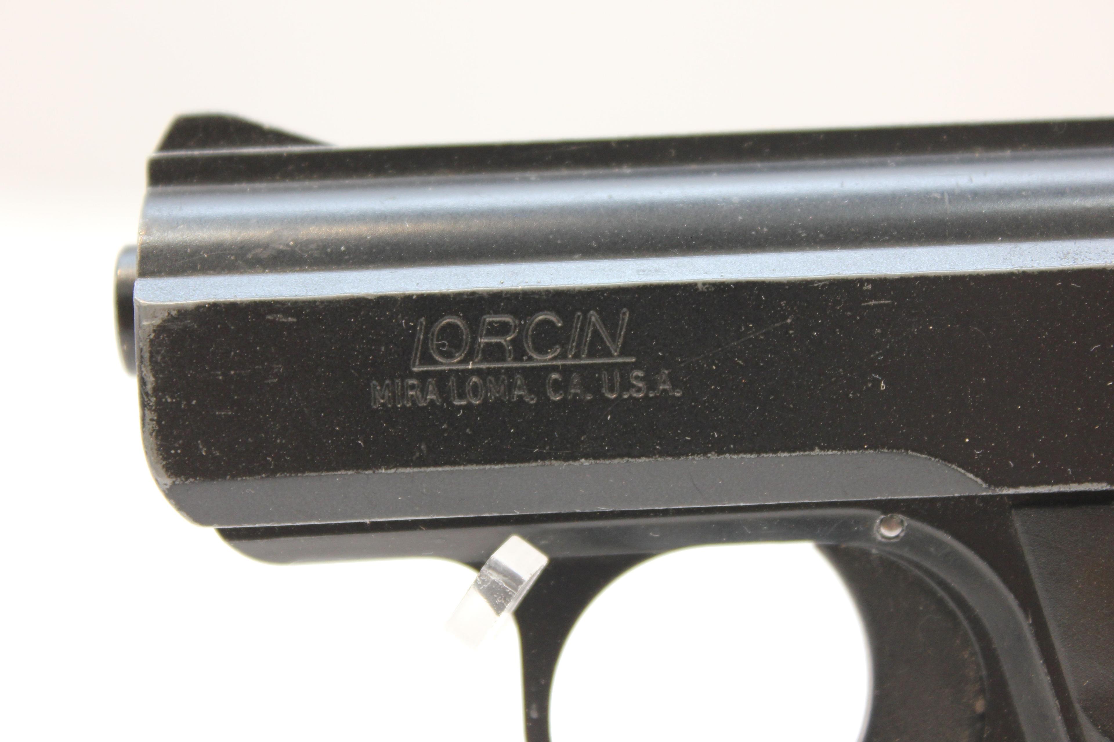 Lorkin Model L25 .25 Auto Cal. Semi-Auto Pistol; SN 070558
