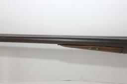 Unknown Mfr. 12 Ga. Side By Side Double BBL Shotgun w/30" BBL, Double Triggers, and Double Exposed H