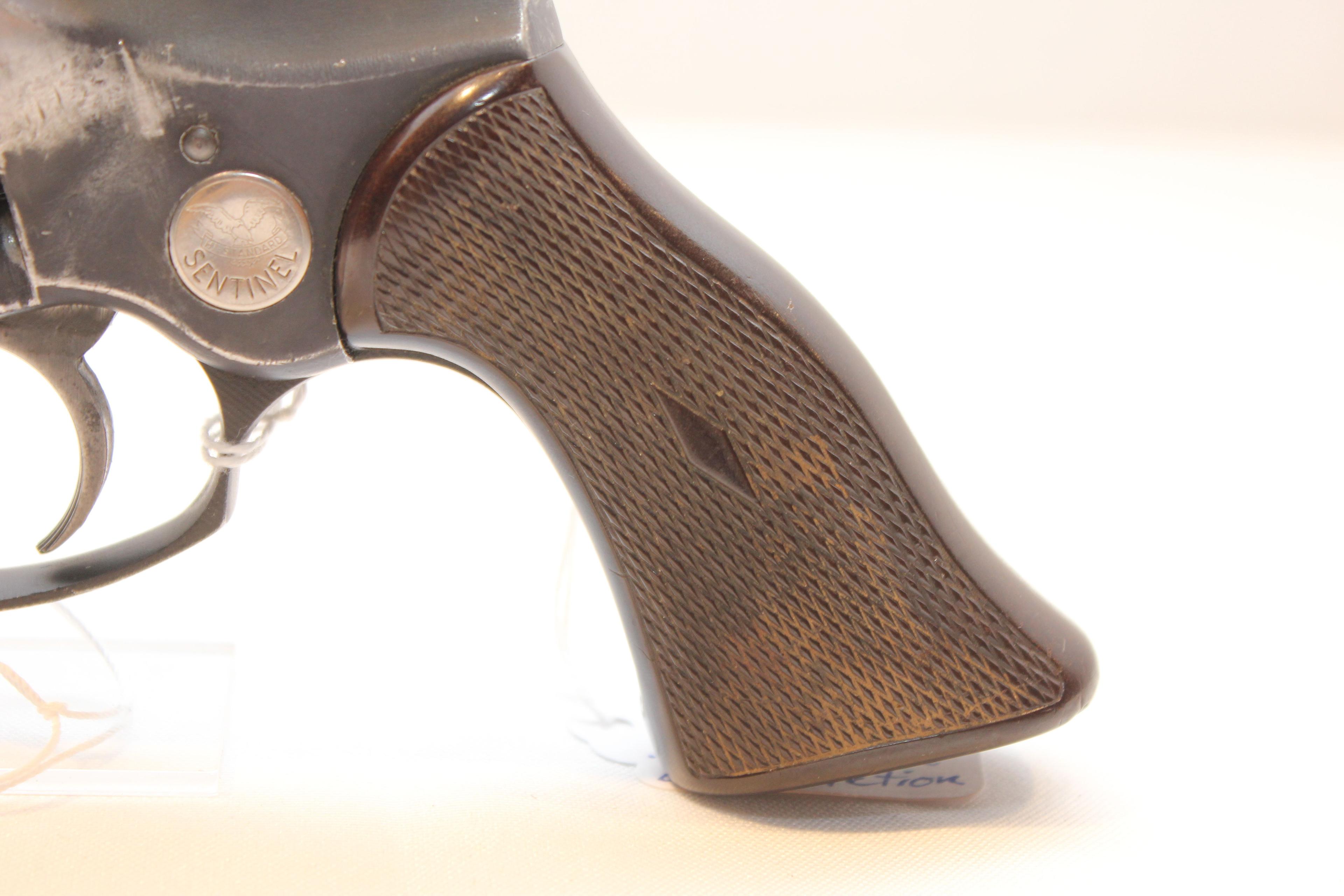 High Standard Model R-100 .22LR 9-Shot Double Action Revolver w/5" BBL and Bakelite Grips; SN 572