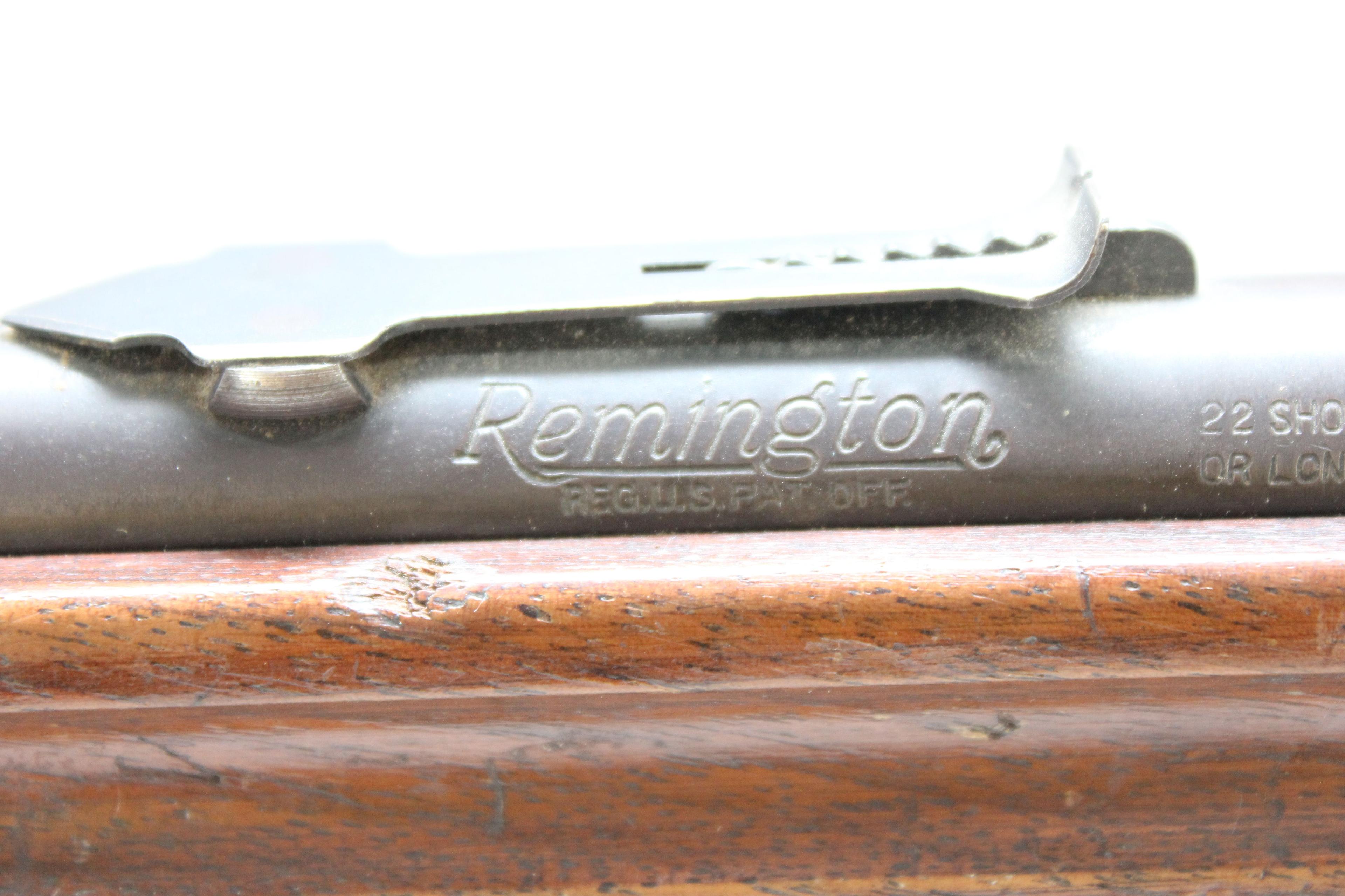 Remington Model 33 .22 S/L/LR Single Shot Bolt Action Rifle; SN 218501