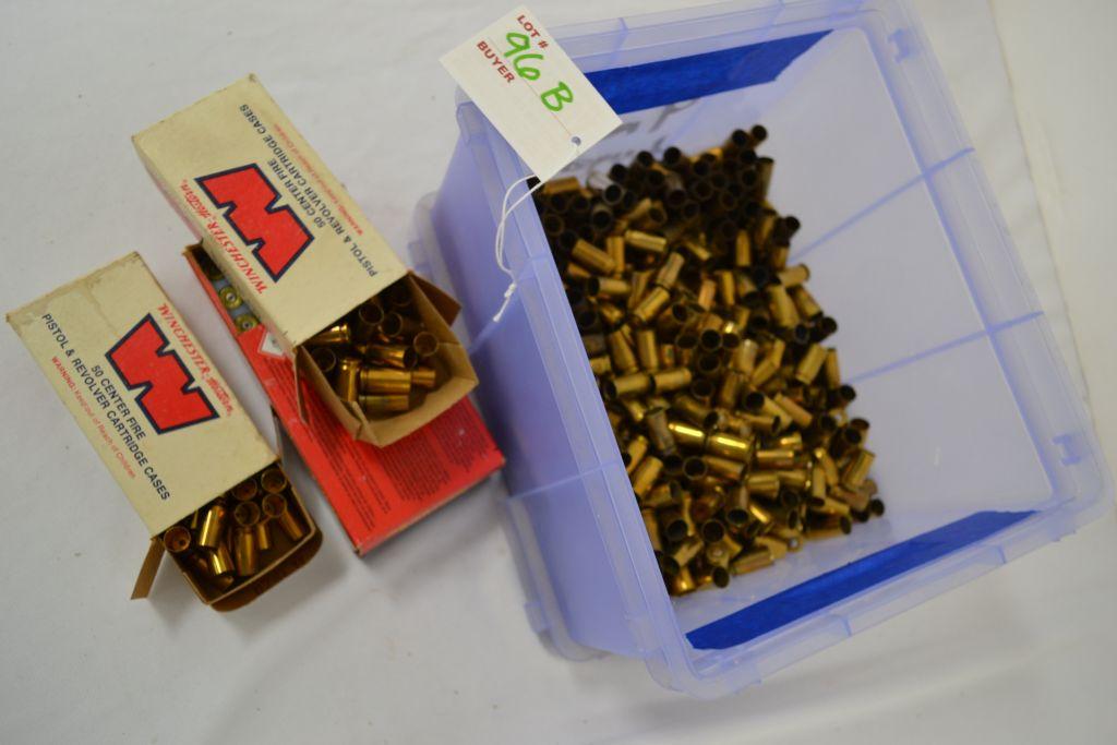 Approx. 8 lbs. of 9mm Luger Brass