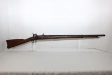 Springfield Model 1858 Muzzle Loading Rifle w/Powder Charge Side Gate; SN N/A; Unfireable Wall Hange