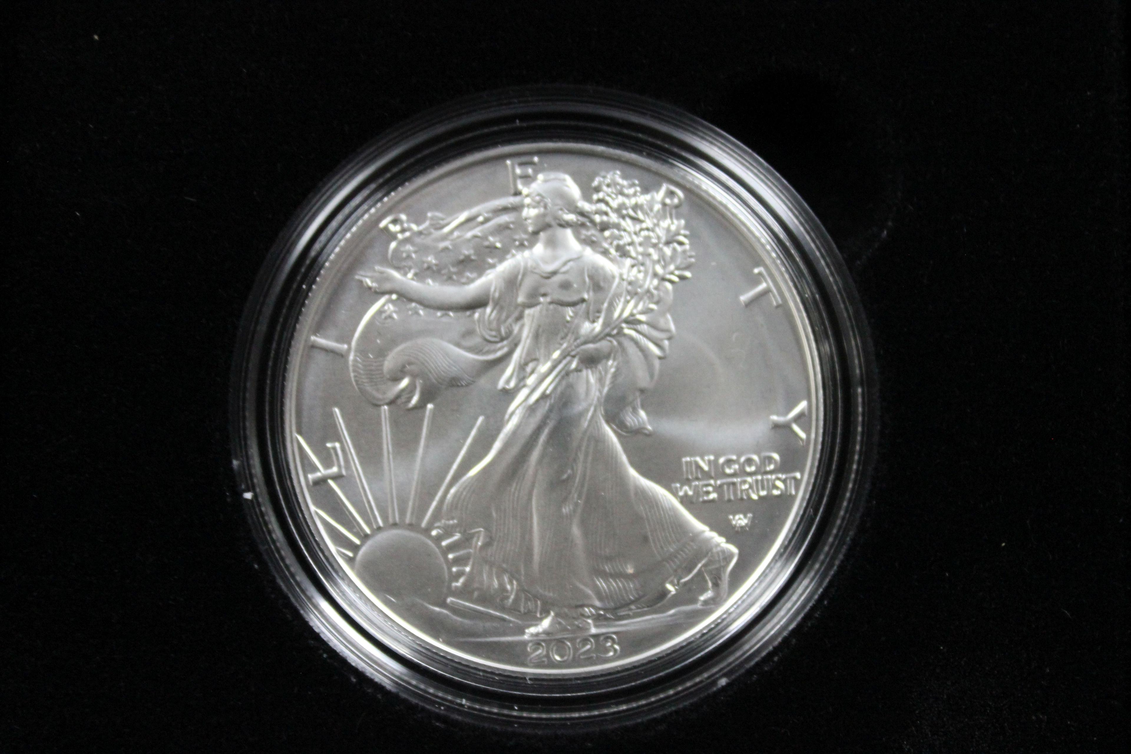 2023 U.S. Silver Eagle; Uncirc.